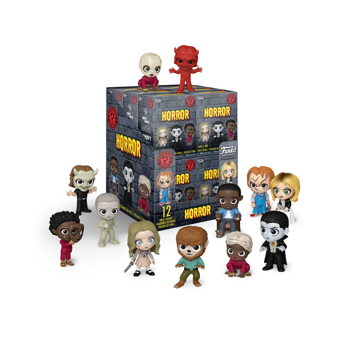 NBCU HORROR - Mystery Minis  (BOX 12 Figurines)