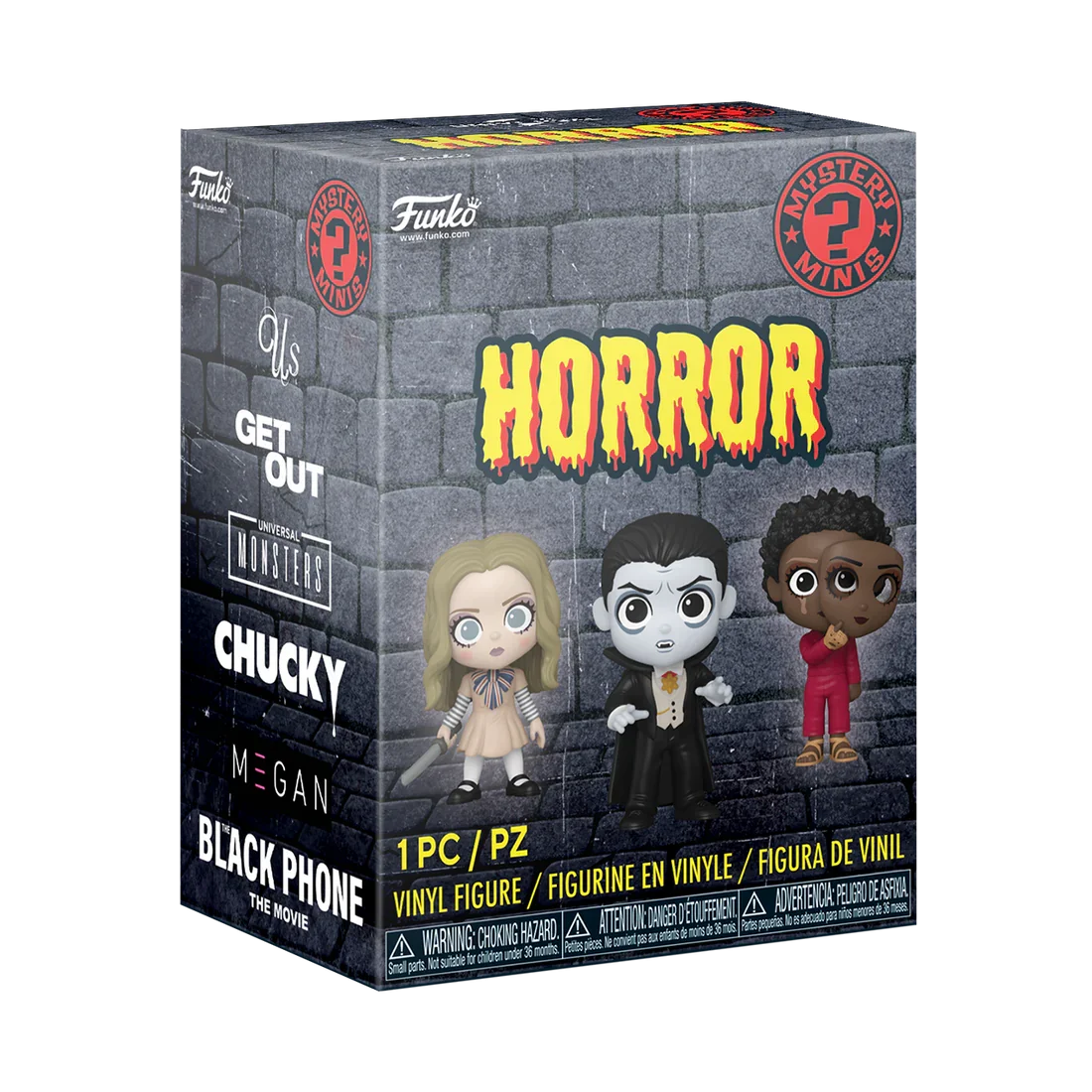 NBCU HORROR - Mystery Minis  (BOX 12 Figurines)