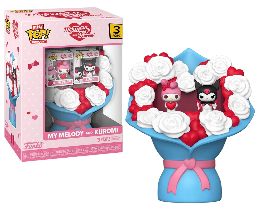 SANRIO VALENTINES - My Melody & Kuromi - Bitty Pop Bouquet