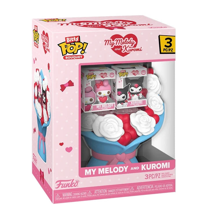SANRIO VALENTINES - My Melody & Kuromi - Bitty Pop Bouquet