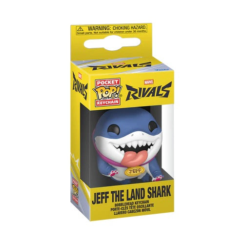 MARVEL RIVALS - Pocket Pop Keychain - Jeff the land shark