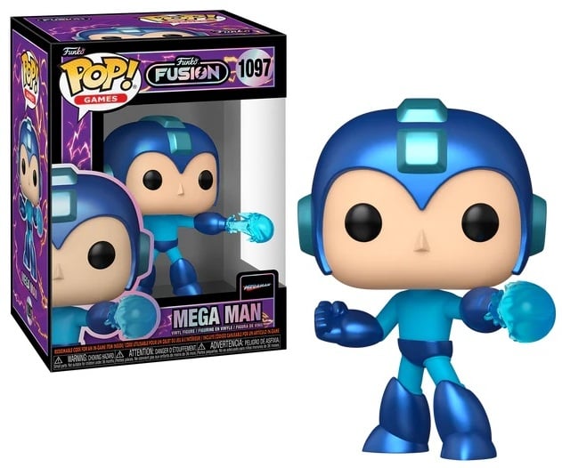FUNKO FUSION - POP Games N° 1097 - Mega Man avec chase