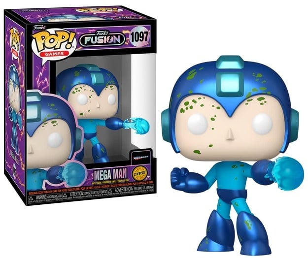 FUNKO FUSION - POP Games N° 1097 - Mega Man avec chase