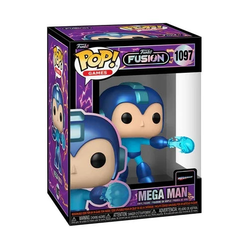 FUNKO FUSION - POP Games N° 1097 - Mega Man with chase