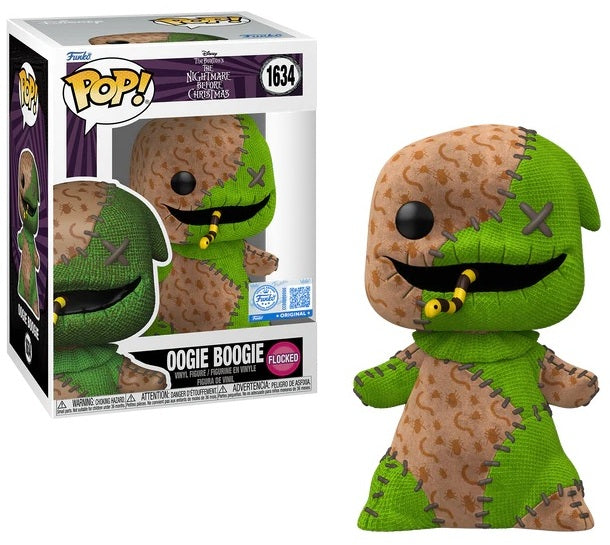 DISNEY - POP N° 1634 - Patchwork Oogie (Flocked)