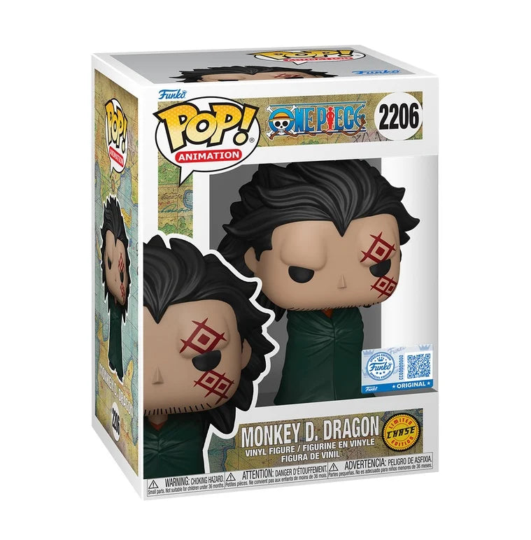 ONE PIECE - POP Animation N° 2206 - Monkey D. Dragon With Chase