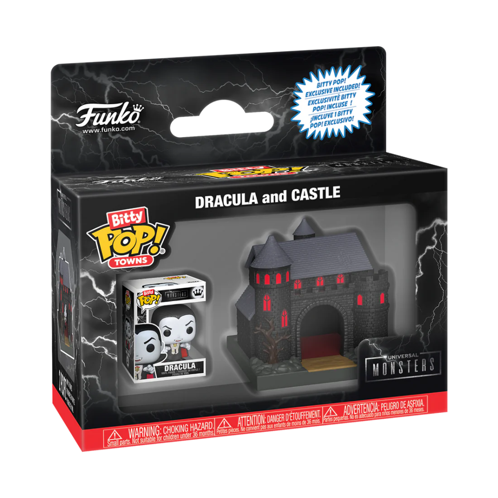 UNIVERSAL MONSTERS - Bitty Pop Town - Dracula's Castle with Dracula