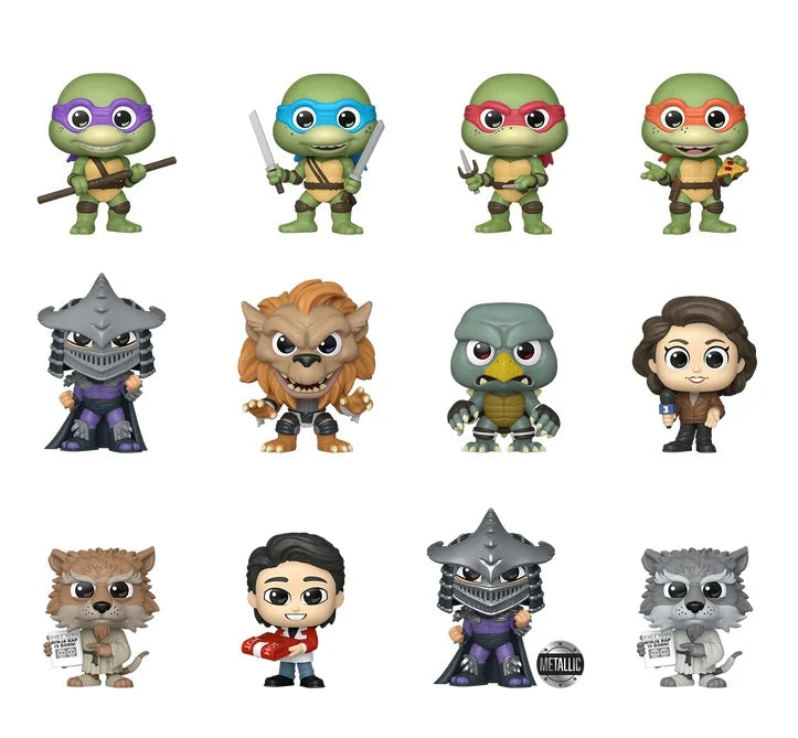 TEENAGE MUTANT NINJA TURTLES - Mystery Minis (BOX 12 Figurines)