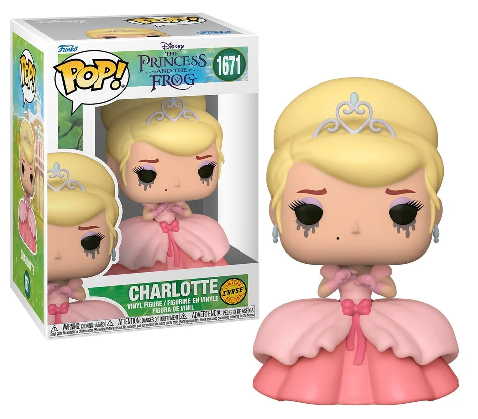 PRINCESS ET THE FROG - POP Disney N° 1671 - Charlotte with Chase