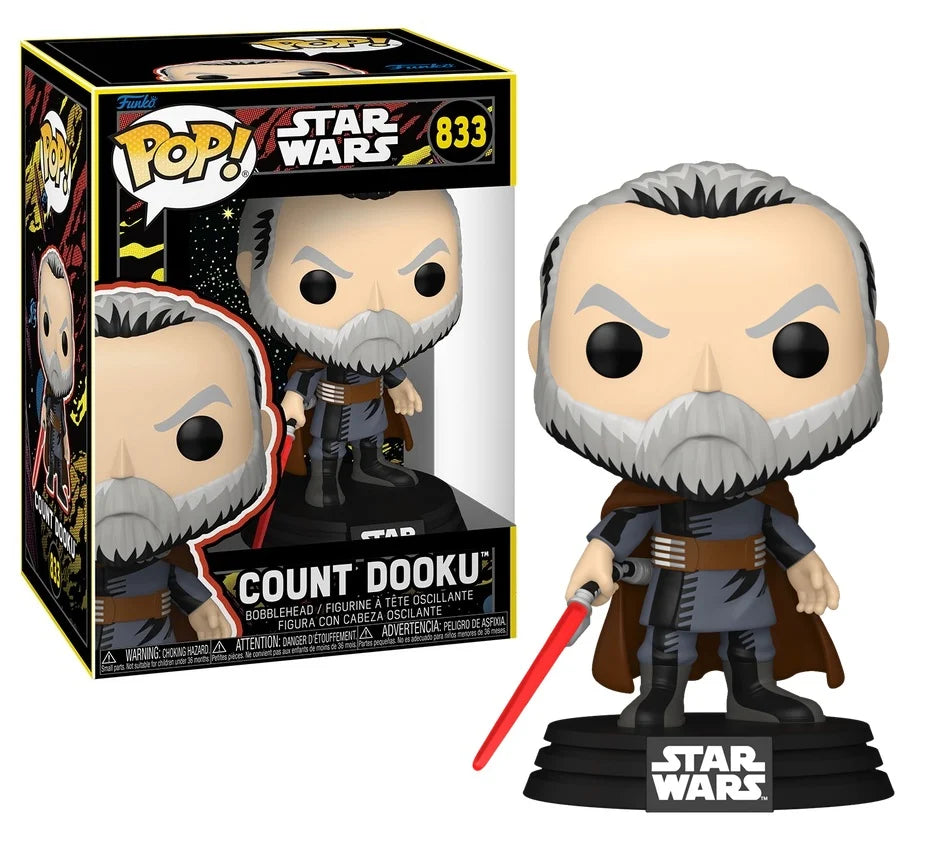 MAY THE FOURTH - POP N° 833 - Count Dooku (Retro)