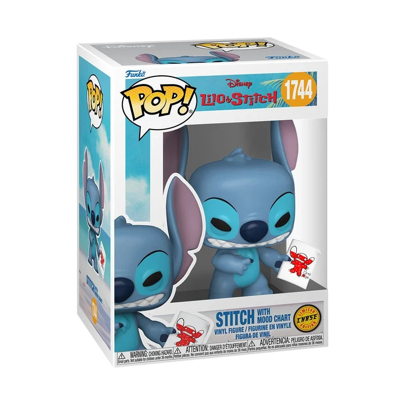 LILO & STITCH - POP Disney N° 1744 - Stitch with Mood Chart with Chase