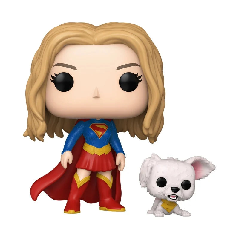 SUPERGIRL - POP & Buddy N° 633 - Supergirl with Puppy Krypto