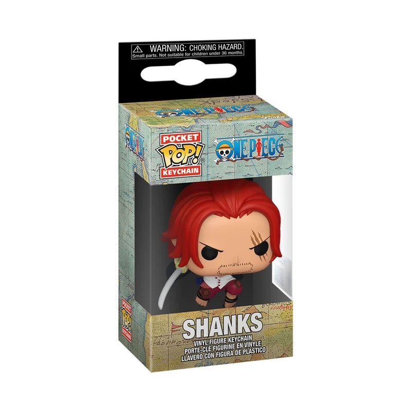 ONE PIECE - Pocket Pop Keychains - Shanks
