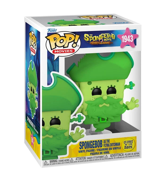 THE SPONGEBOB MOVIE - POP Movies N° 1943 - Bob Flying Dutchman (GITD)