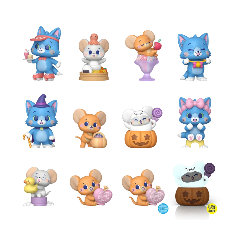 TOM & JERRY GOKKO - Mystery Minis (BOX 12 Figurines)