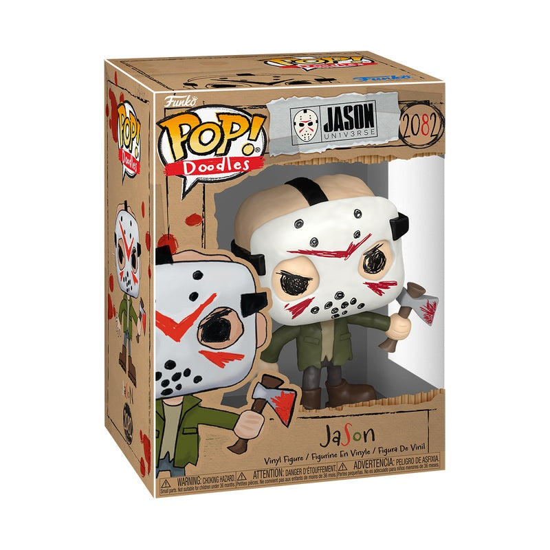 FRIDAY THE 13Th - POP Movies N° 2082 - Jason (Doodles)