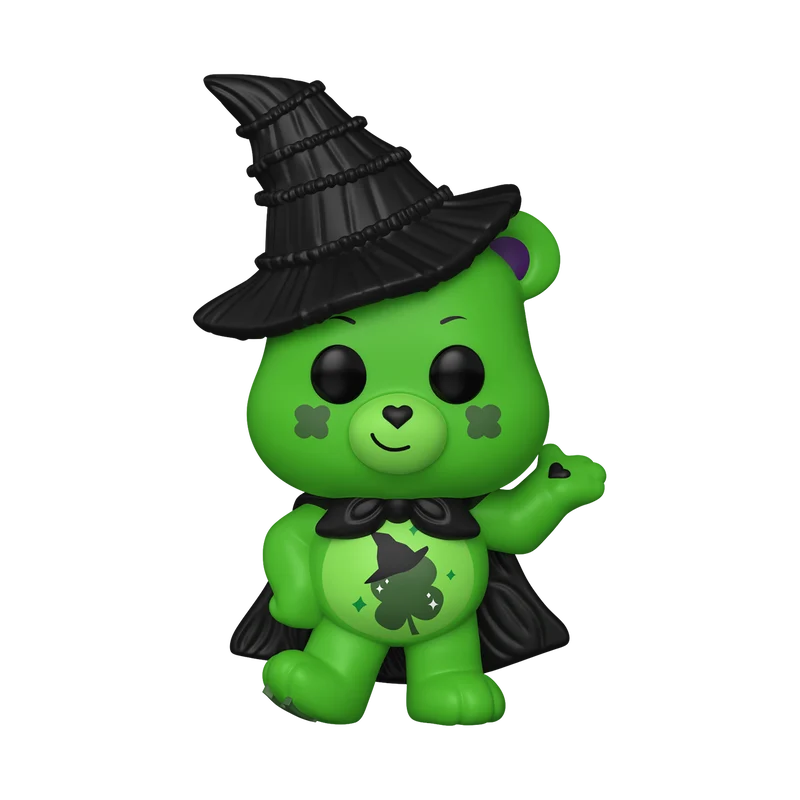WICKED CARE BEARS - POP N°2052 - Good Luck Bear as Elphaba Thropp