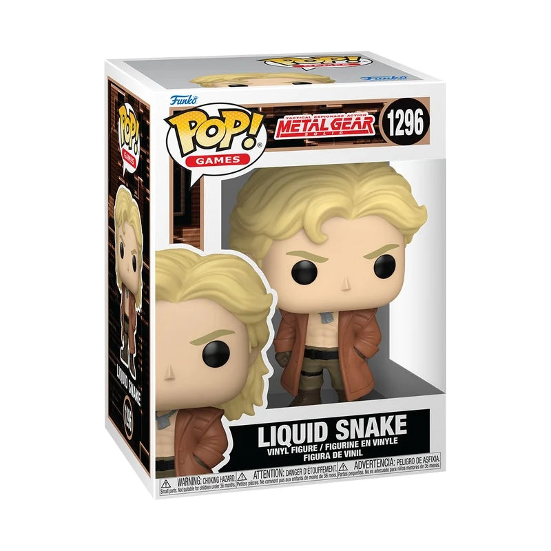 METAL GEAR SOLID - POP Games N° 1296 - Liquid Snake