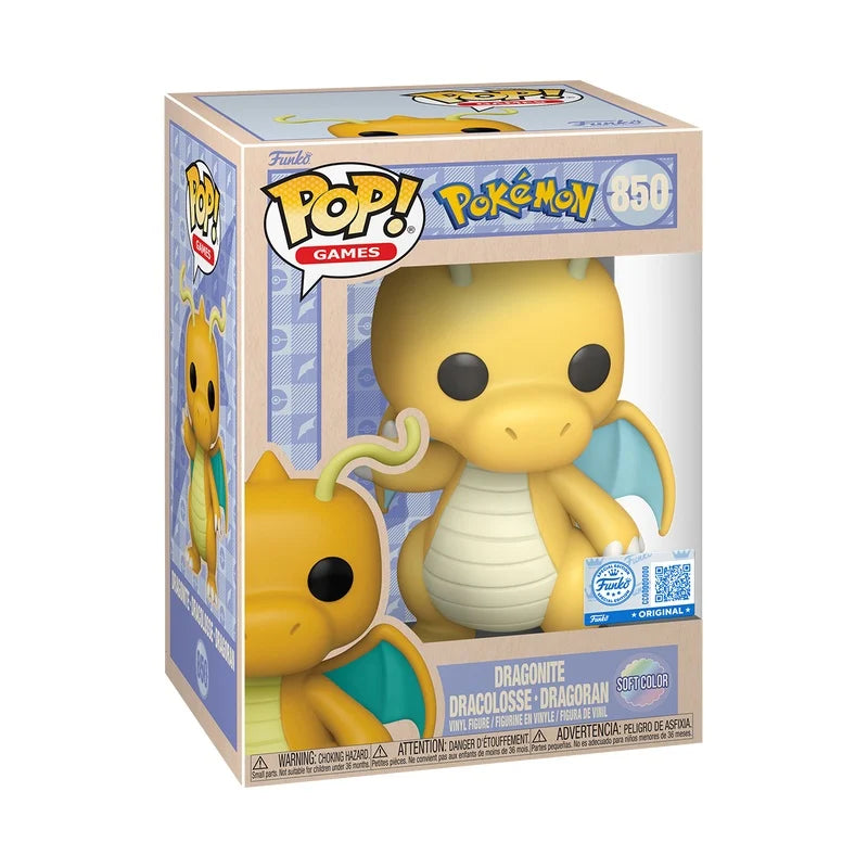 POKEMON - POP Games N° 850 - Dragonite (Soft Color)