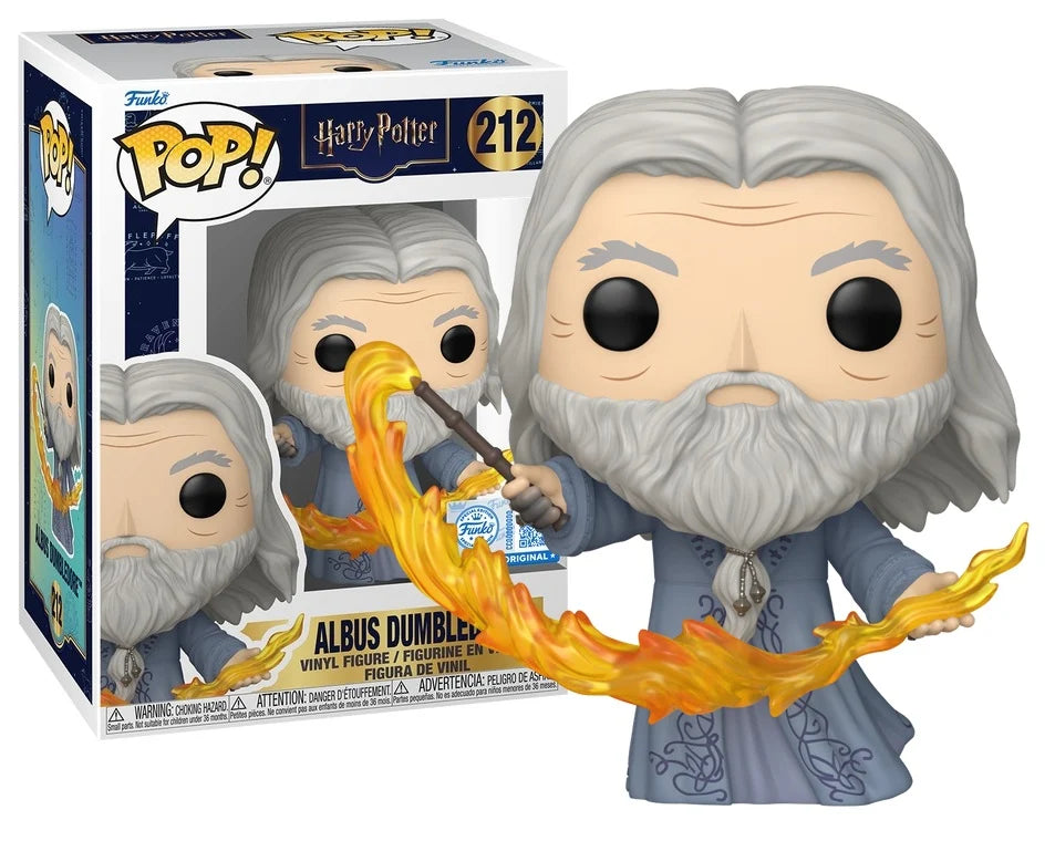 HARRY POTTER - POP Movies N° 212 - Dumbledore (Flame)