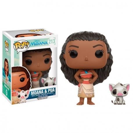 DISNEY - POP N° 213 - Moana and Pua 'Vaiana'