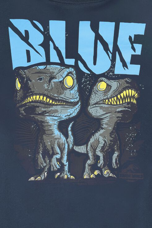 JURASSIC PARK - Blue The Raptor - T-Shirt POP (XL)