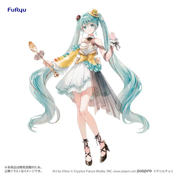 HATSUNE MIKU X TIROL CHOCO -Coffee Nougat 2 -Statue Collaboration 19cm
