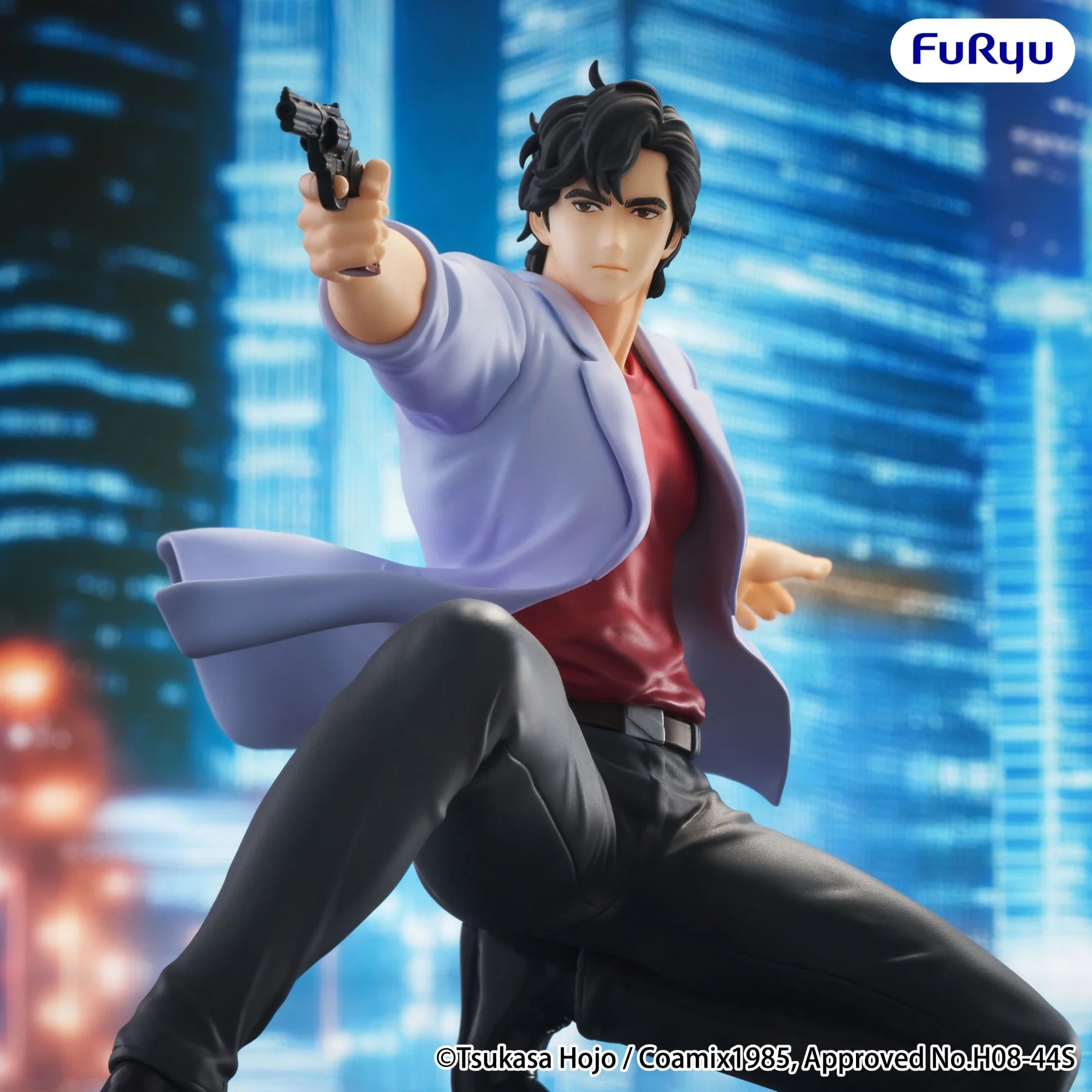 CITY HUNTER - Ryo Saeba - Statue Noodle Stopper 19cm