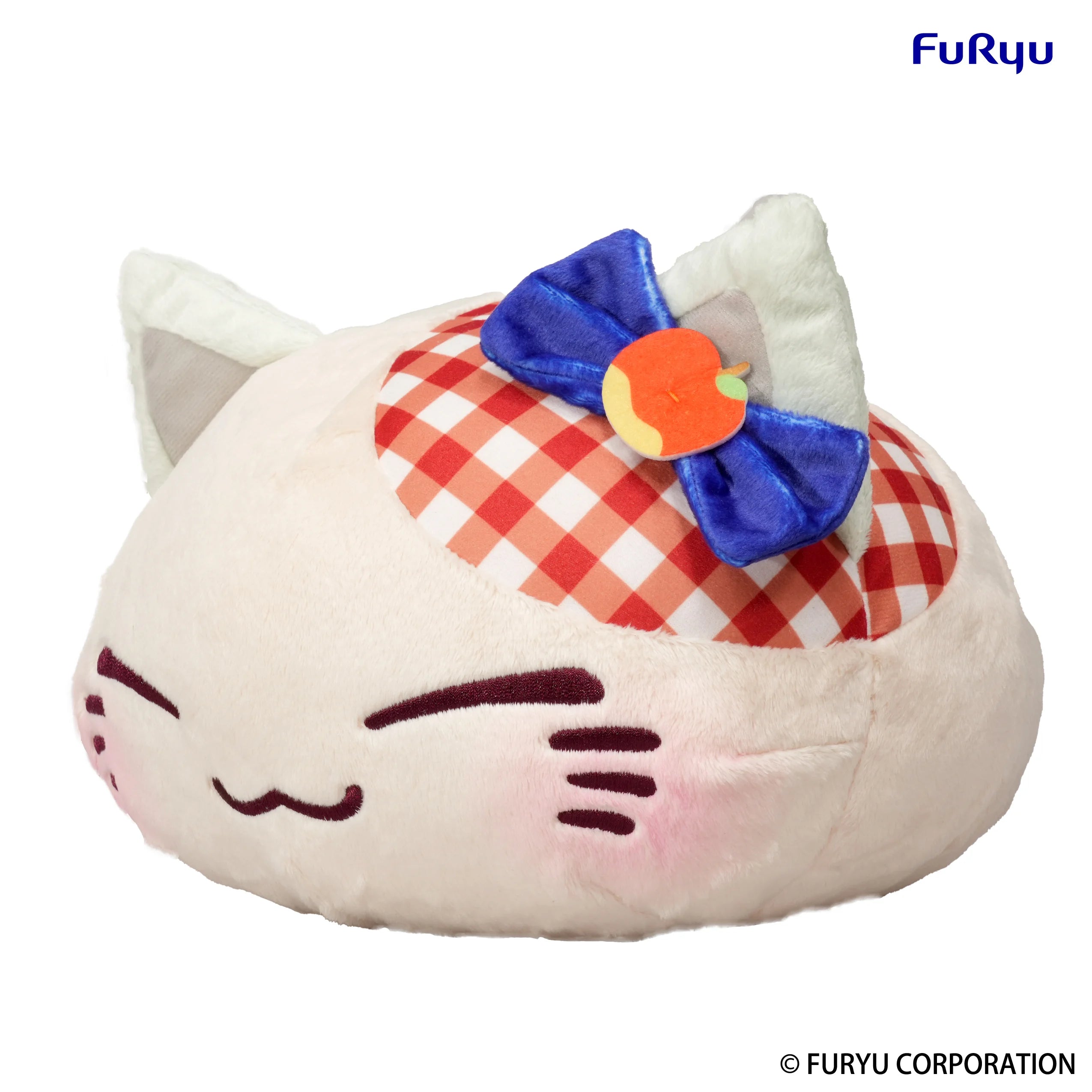 NEMUNEKO CAT FRUIT - Apple - Big Plush Toy 30cm