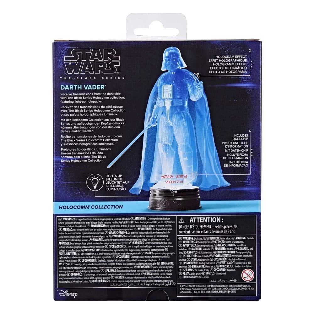 STAR WARS - Darth Vader Holocomm Collection - Figure Black Series 15cm