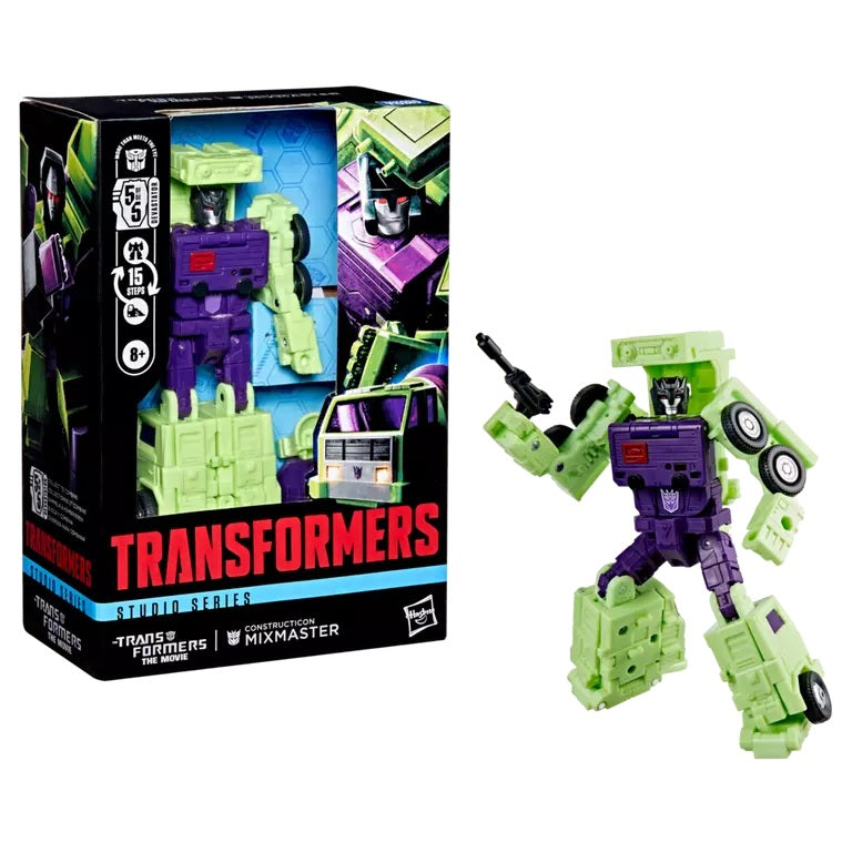 TRANSFORMERS - Mixmaster - Figurine Studio Series Voyager 14cm