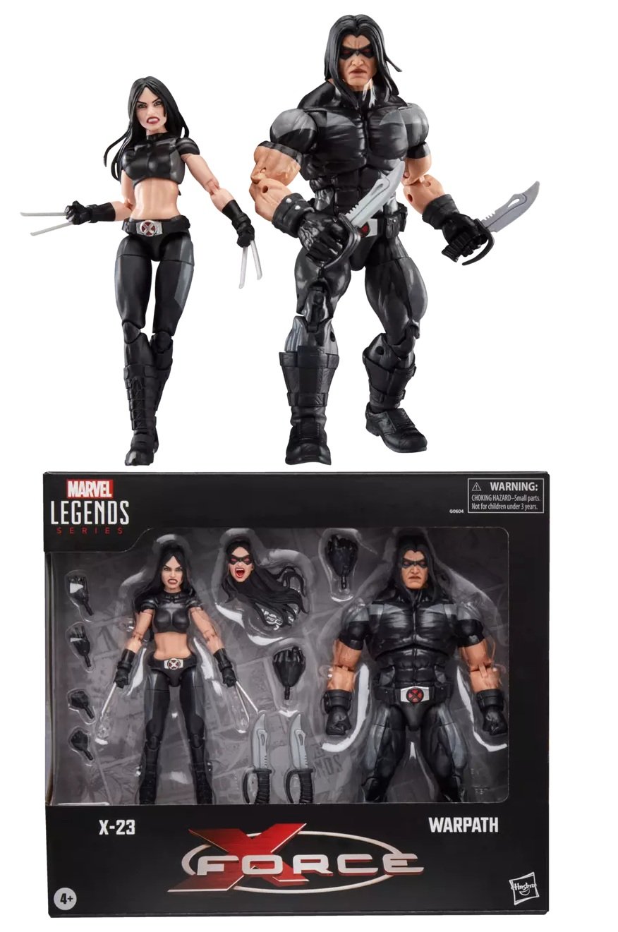 X-MEN - X-23 & Warpath - Figure Legend Series 15cm