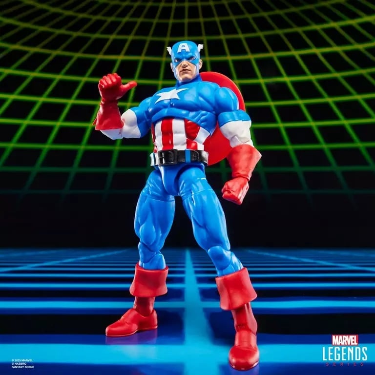 MARVEL - Captain America VS Venom - Figurine Legend Series 15cm