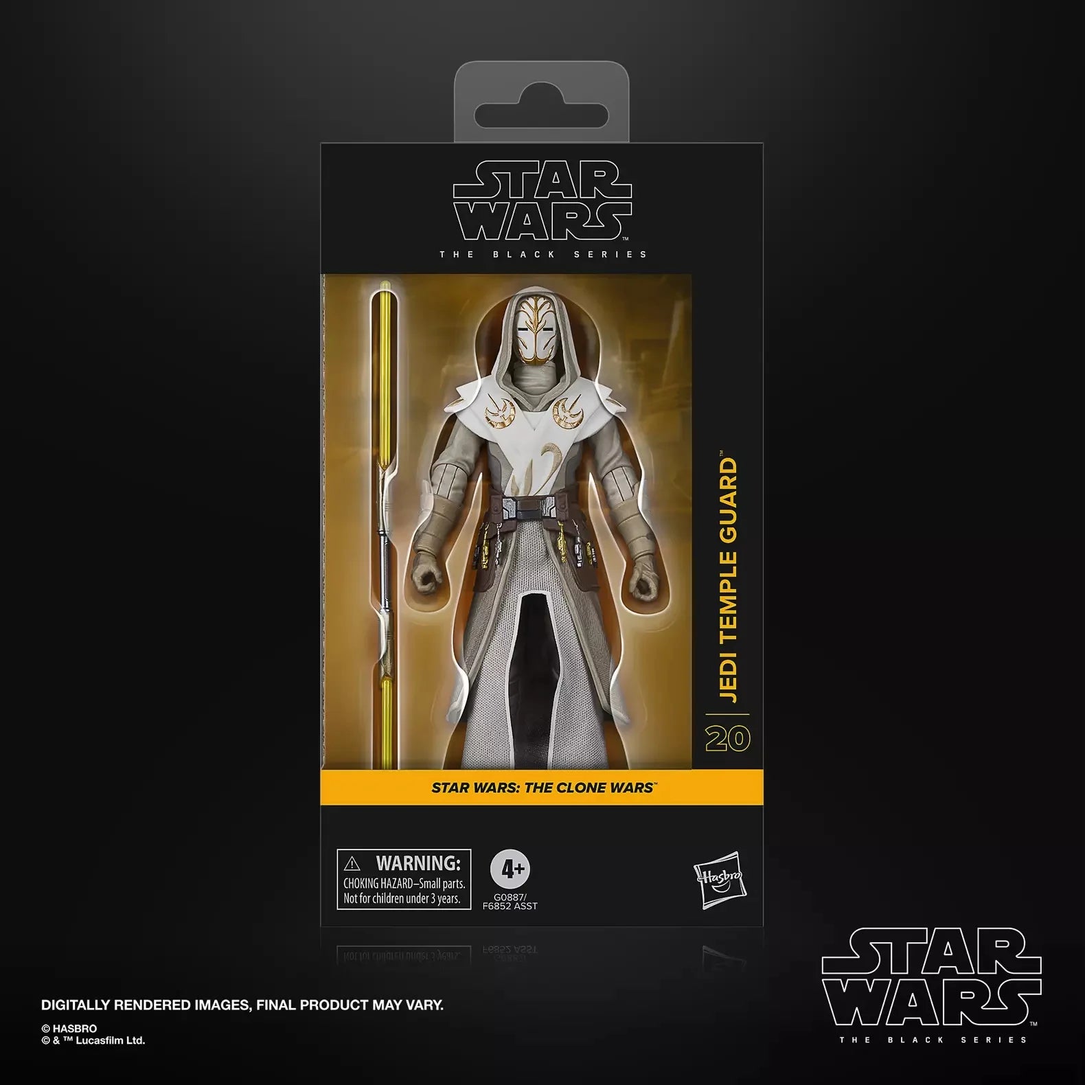 THE CLONE WARS - Jedi Temple guard - Figure Black Series 15cm