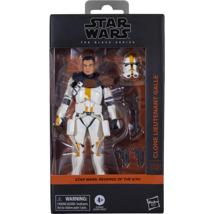 STAR WARS 3 - Clone Lieutenant Galle - Figure Black Series 15cm
