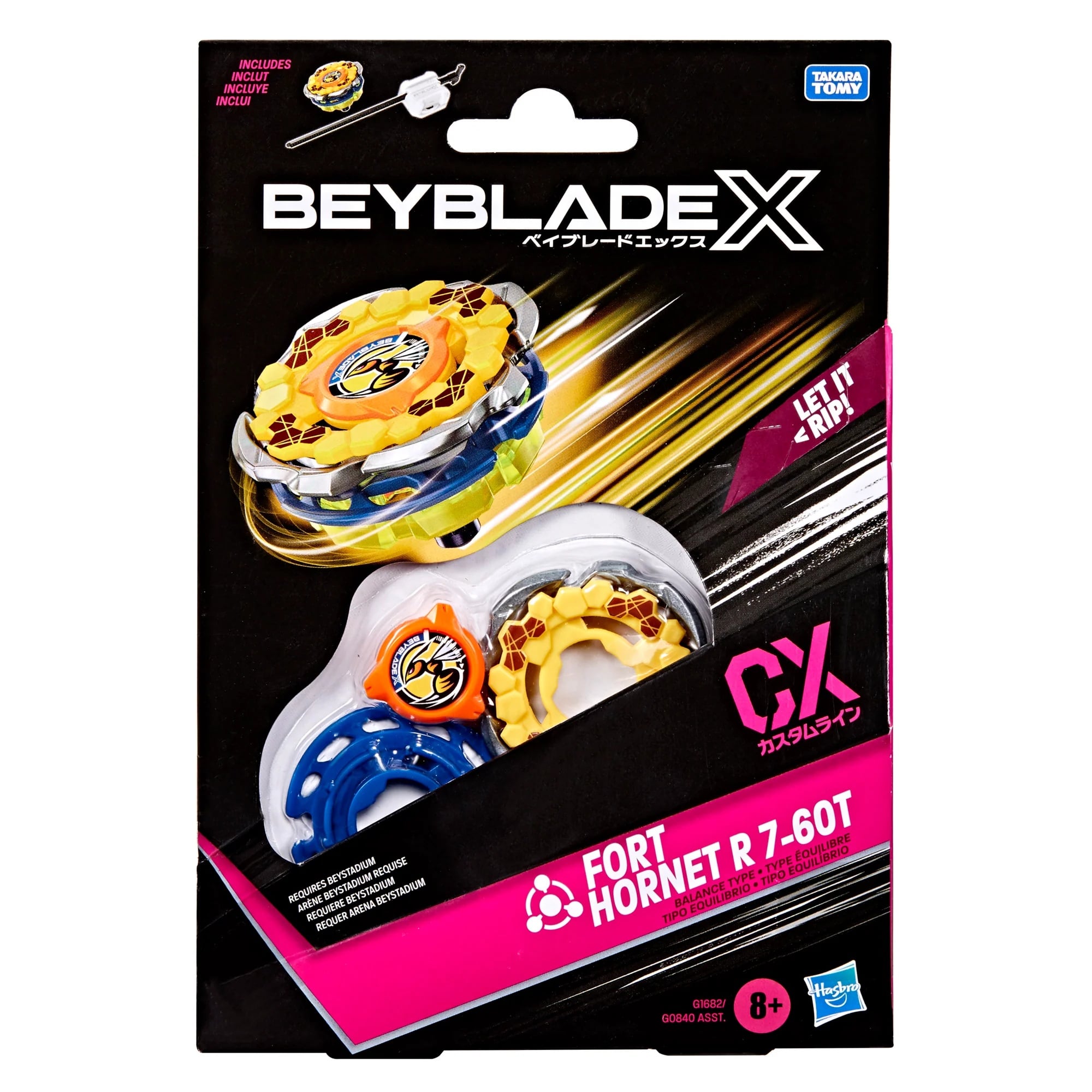 BEYBLADE X - Fort Hornet R 7-60T CX Starter Pack