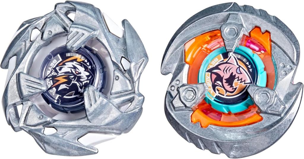 BEYBLADE X - Gill Shark 4-70O & Pearl Tiger 3-60U Dual Pack
