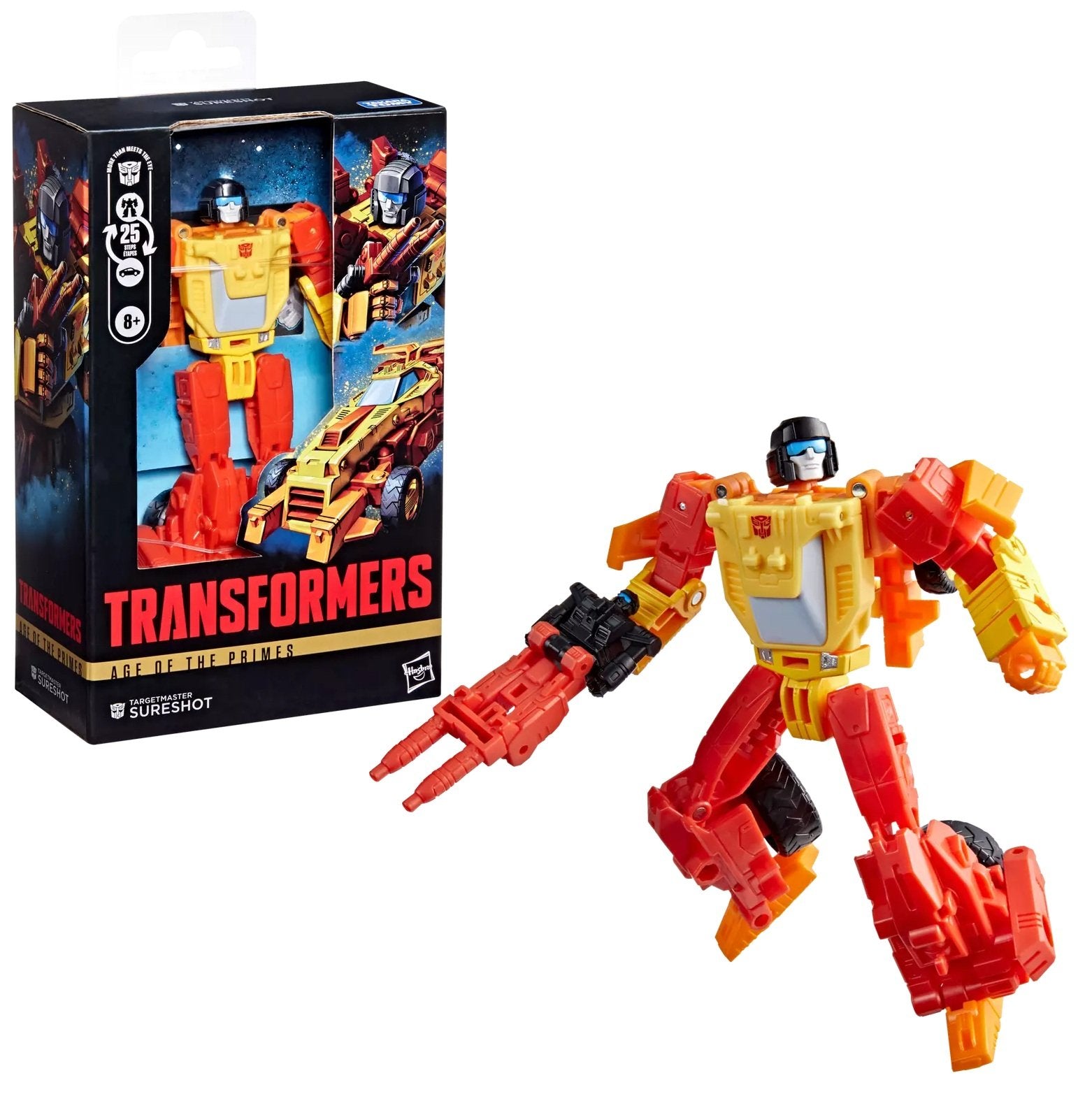 TRANSFORMERS - Sureshot - Figure Age of the Primes Deluxe 14cm