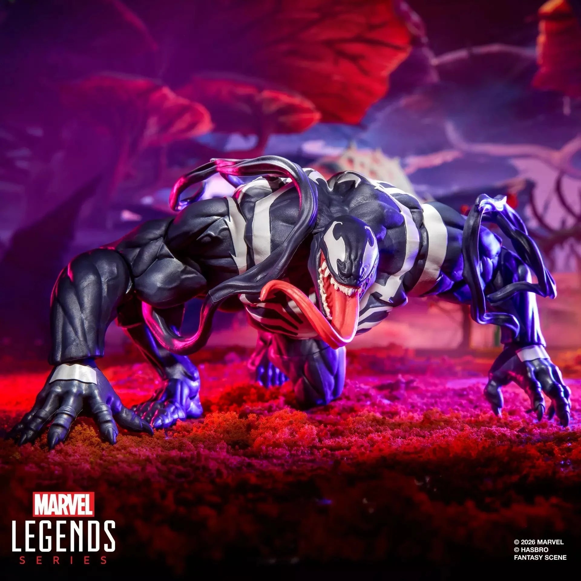 MARVEL RIVALS - Venom & Jeff the Land Shark - Fig. Legend Series 15cm