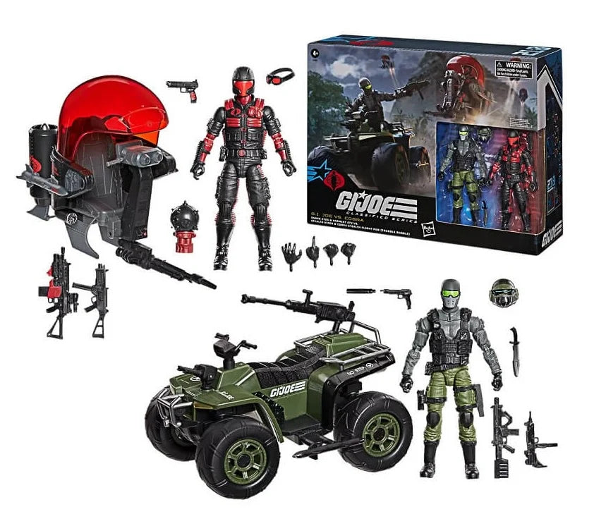 G.I. JOE - Snake Eyes Vs Stealth Viper - Figure Classified Serie 15cm