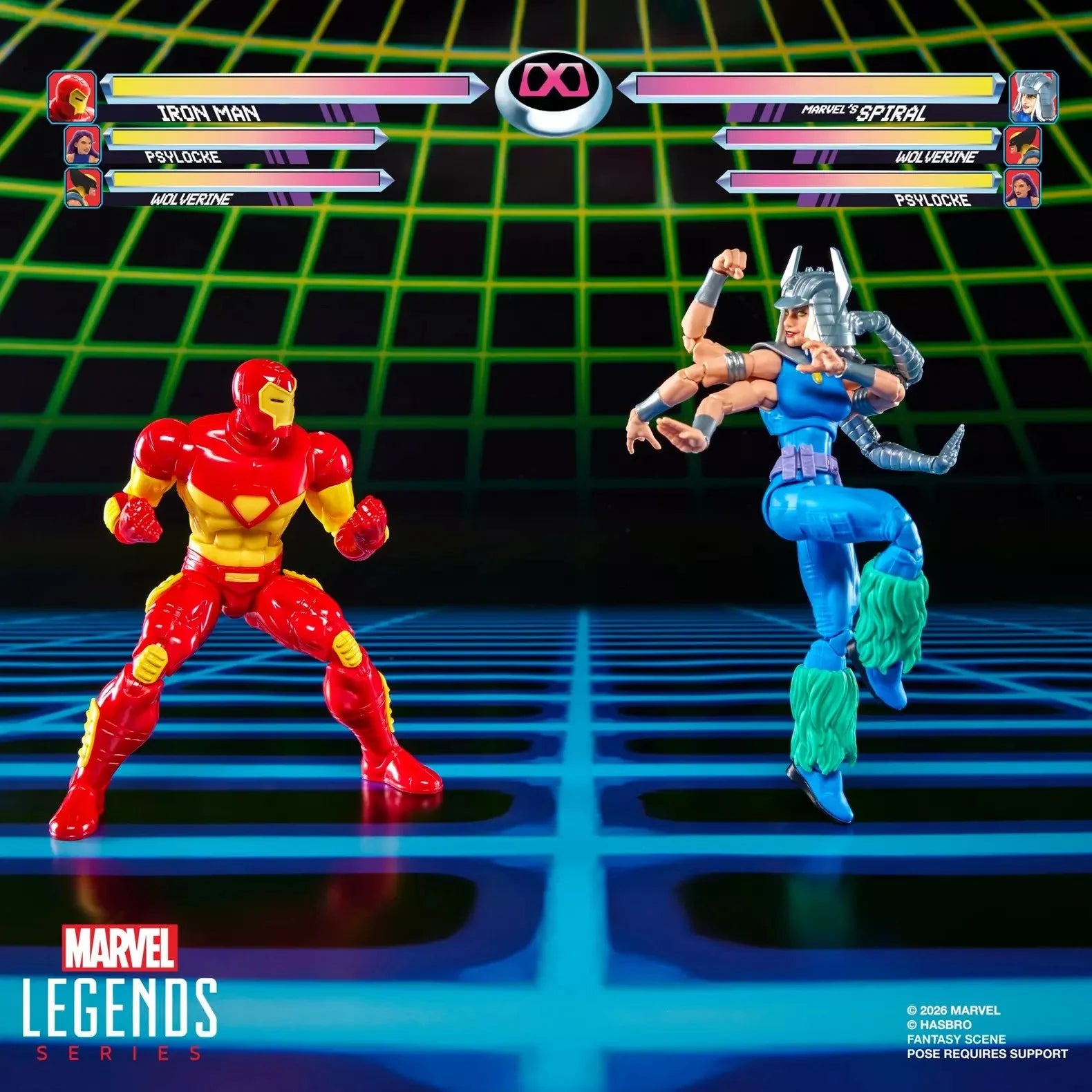 MARVEL - Iron Man vs Marvel's Spiral - Figures Legends Series 15cm