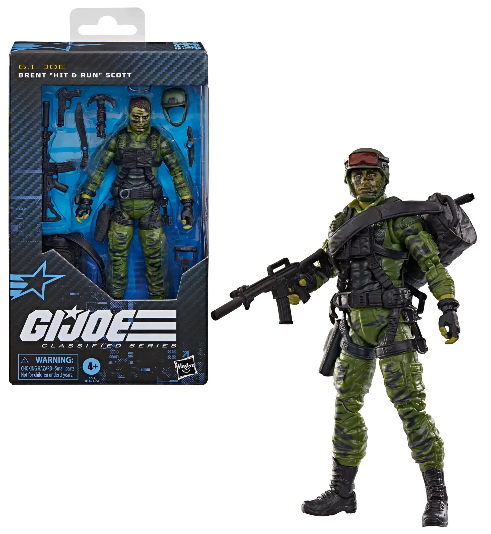 G.I. JOE - Bren "Hit & Run" Scott - Figure Classified Series #188 15cm