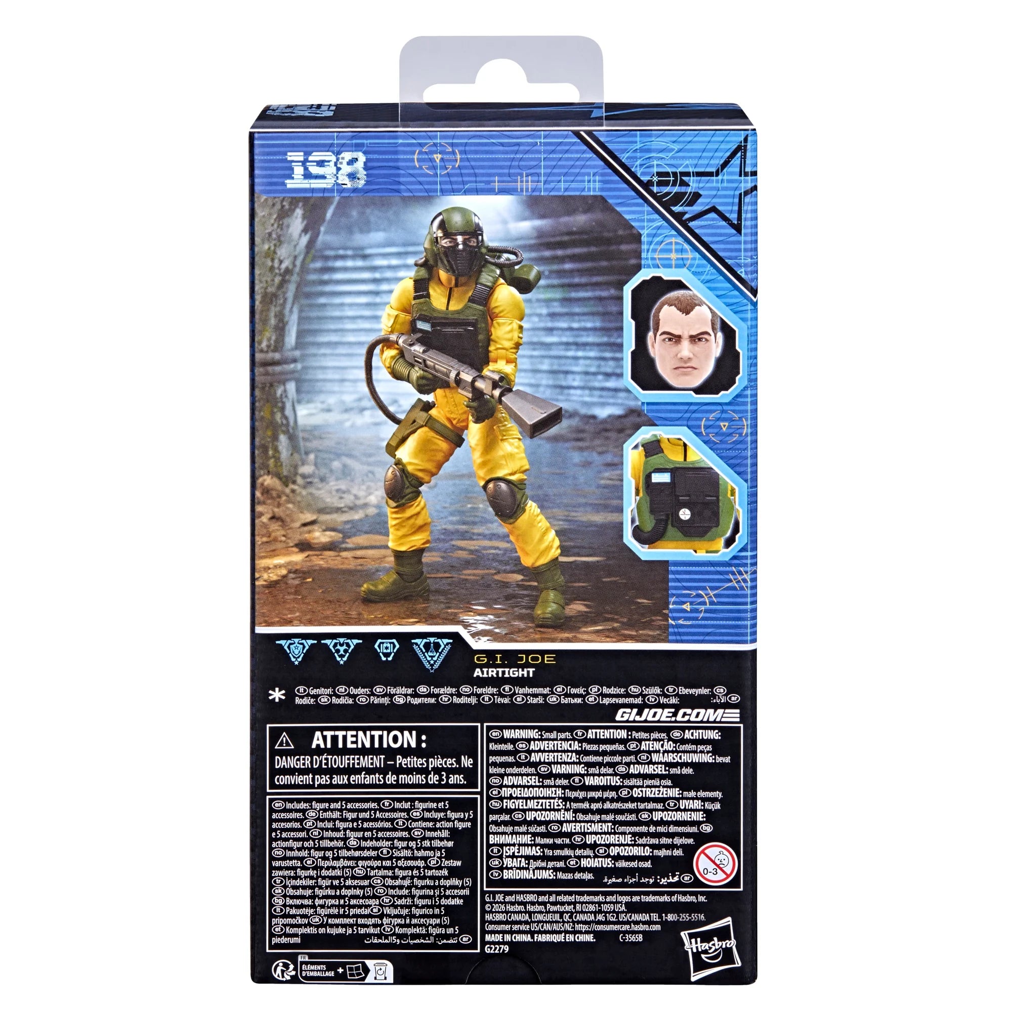 G.I. JOE - Airtight - Figure Classified Series #198 15cm