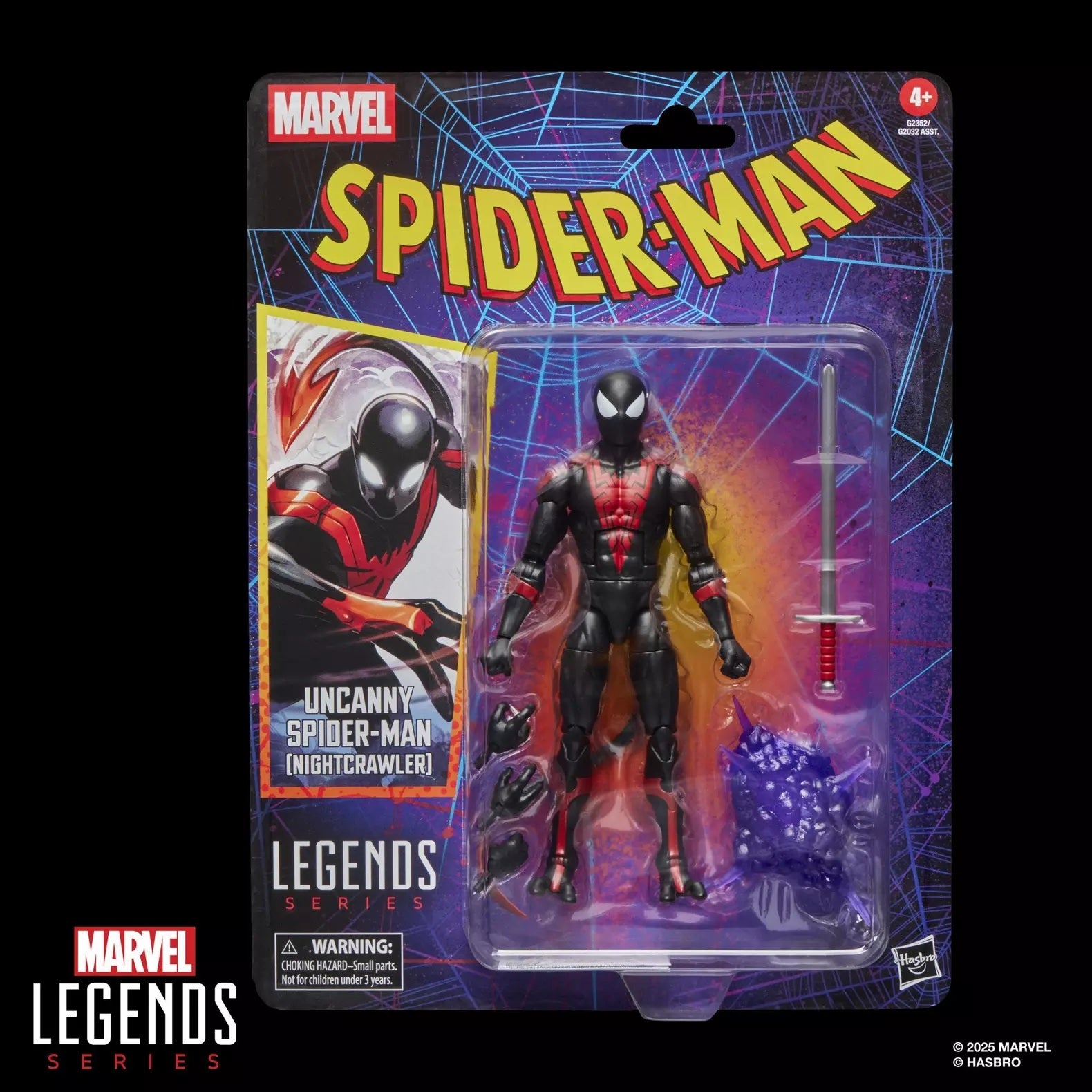 MARVEL - Uncanny Spider-Man (Nightcrawler) -Figure Legends Series 15cm
