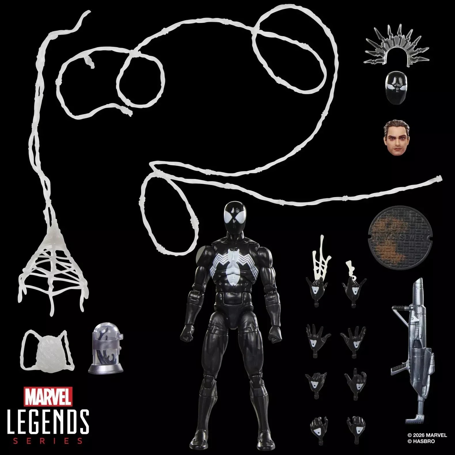 MARVEL - Symbiote Spider-Man - Figure Legends Maximum Series 15cm