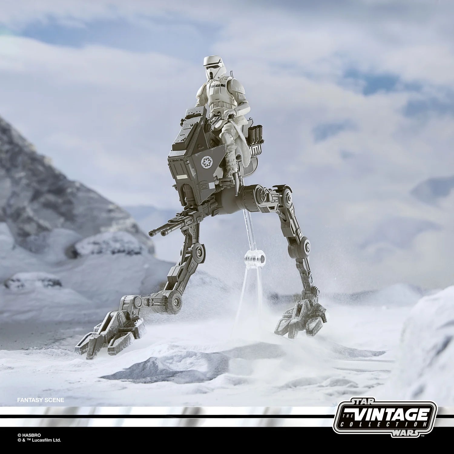 MANDALORIAN - Imperial Remnant AT-RT - Figure Vintage Collection 10cm