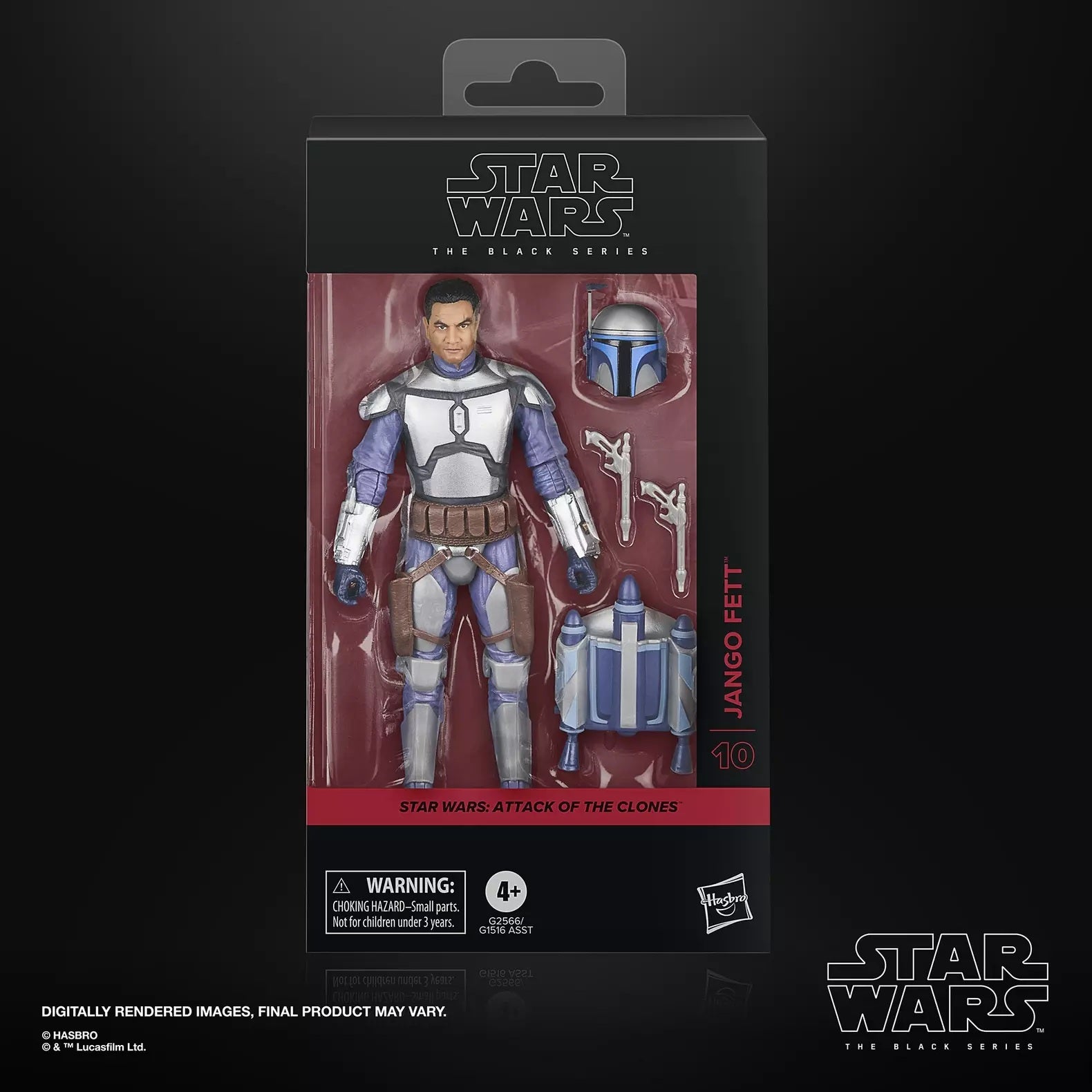 STAR WARS 2 - Jango Fett - Figurine Black Series 15cm