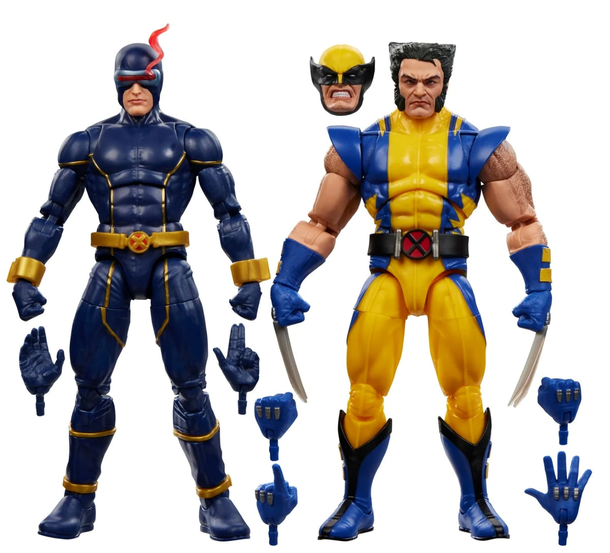 MARVEL - X-Men Cyclops & Wolverine - Figure Legends Series 15cm
