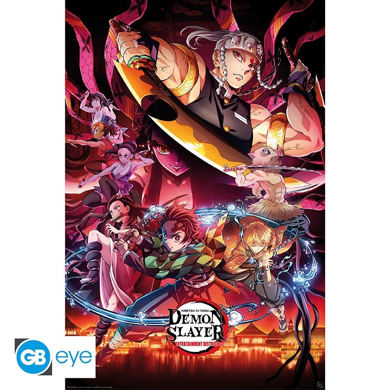 DEMON SLAYER - Entertainment District - Poster 91x61cm