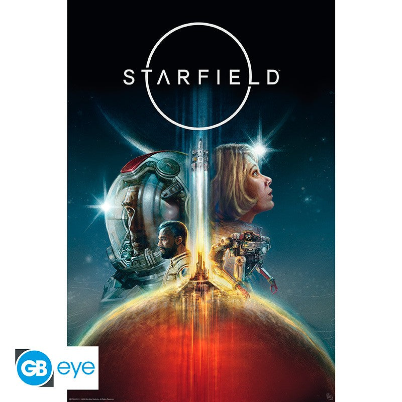 STARFIELD - Journey through space - Poster 91x61cm